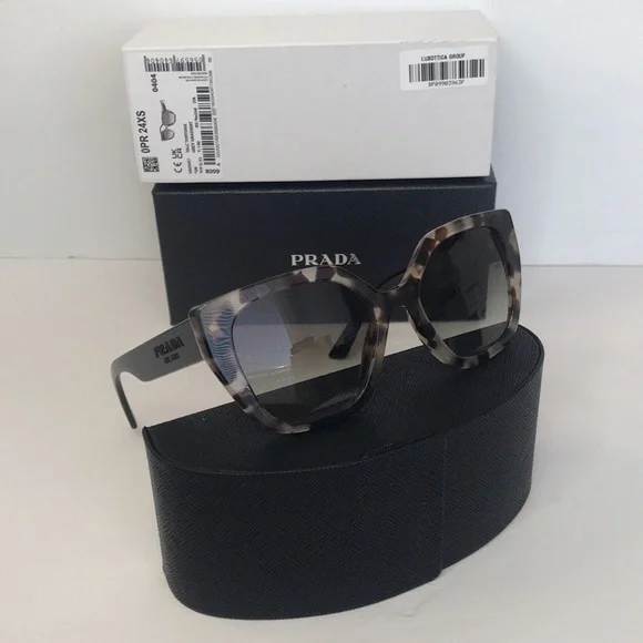 Authentic New PRADA PR 24x Sunglasses SPR 24X Havana